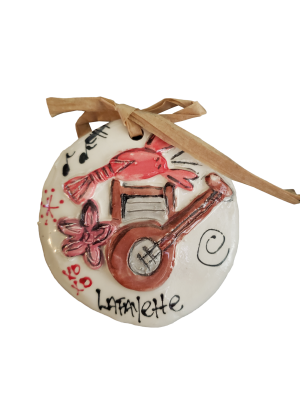 Lafayette Food & Music Ornament