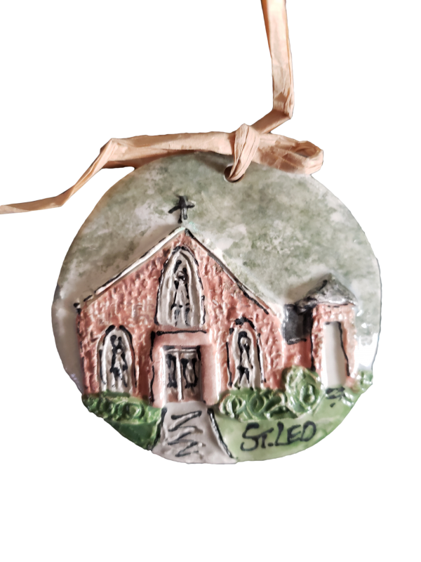 Saint Leo Church Ornament